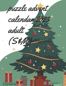 Paperback puzzle advent calendar 2023 adult (S&M): Cover Snow, Cold, Fun games, Daily puzzle fun with Sudoku and maze, Different levels, Christmas Countdown Sud Book