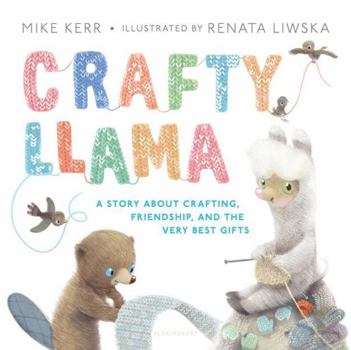 Hardcover Crafty Llama Book