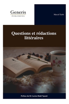 Paperback Questions et rédactions littéraires [French] Book