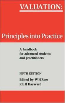 Paperback Valuation: Principles into Practice Book