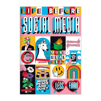 Misc. Life Before Social Media A5 Notebook Book