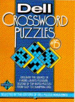 Paperback Dell Crossword Puzzles #15 Book