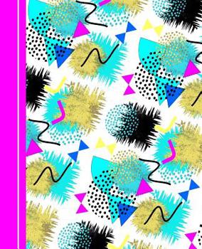 Paperback Memphis Geometric Fusion Pattern: Diary Weekly Spreads January to December Book