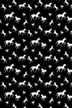 Horse Pattern - Horsback Riding 17: Graph Paper 5x5 Notebook for Horse Girls and Horsback Riders