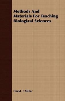 Paperback Methods And Materials For Teaching Biological Sciences Book