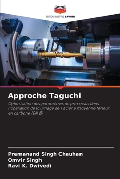 Paperback Approche Taguchi [French] Book