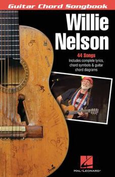 Paperback Willie Nelson - Guitar Chord Songbook Book