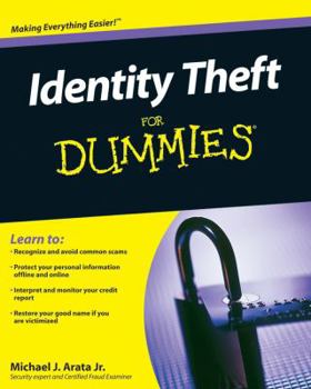 Paperback Identity Theft for Dummies Book