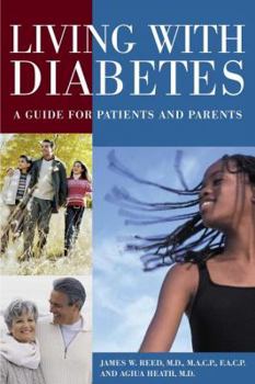 Paperback Living with Diabetes: A Guide for Patients and Parents Book