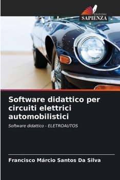 Paperback Software didattico per circuiti elettrici automobilistici [Italian] Book