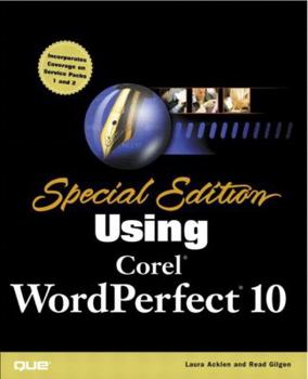 Paperback Special Edition Using Corel WordPerfect 10 Book