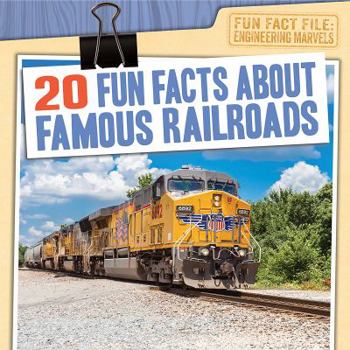Paperback 20 Fun Facts about Famous Railroads Book
