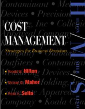 Hardcover COST MANAGEMENT STRATEGIES FOR BUSINESS DECISIONS Book