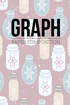 Paperback Graph Paper Composition: Graph Paper 6" x 9" Artic Quad Ruled 5x5, Grid Paper for school student, office, kids Notebooks Book