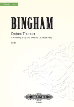 Paperback Distant Thunder: Choral Octavo Book