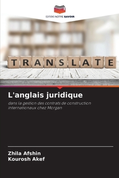 Paperback L'anglais juridique [French] Book