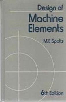 Hardcover Design of Machine Elements Book