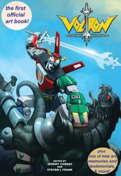 Hardcover Voltron: Defender of the Universe Official Art Book Plus Book