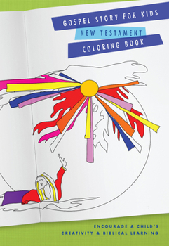 Paperback Gospel Story for Kids New Testament Coloring Book