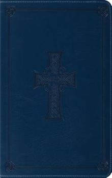Imitation Leather Thinline Bible-ESV-Celtic Cross Design Book