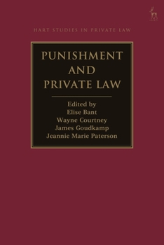 Paperback Punishment and Private Law Book