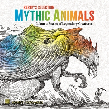 Paperback Mythic Animals: Colour a Realm of Legendary Creatures Book