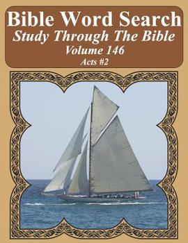Paperback Bible Word Search Study Through The Bible: Volume 146 Acts #2 [Large Print] Book
