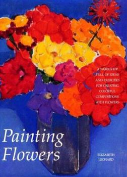 Paperback Painting Flowers Book