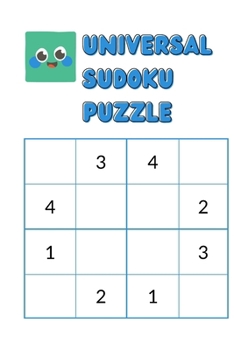 Paperback Universal sudoku puzzle: A sudoku puzzle book for everyone Book