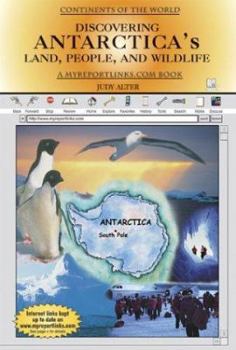 Library Binding Discovering Antarctica's Land, People, and Wildlife Book