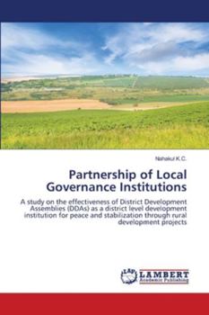 Paperback Partnership of Local Governance Institutions Book