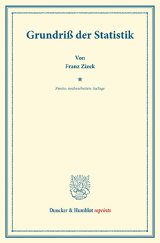 Paperback Grundriss Der Statistik [German] Book