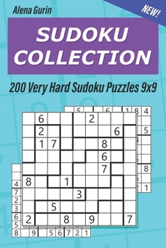Sudoku Collection: 200 Very Hard Sudoku Puzzles 9x9 (Jigsaw Sudoku)