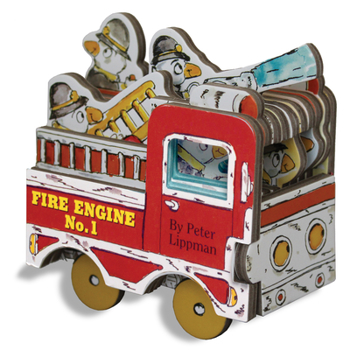 Hardcover Fire Engine No. 1 [With Wheels] Book