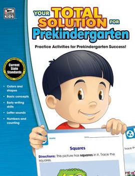 Paperback Your Total Solution for Prekindergarten Workbook Book