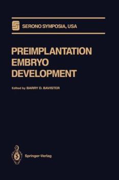 Paperback Preimplantation Embryo Development Book