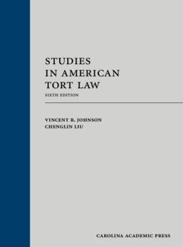 Hardcover Studies in American Tort Law Book