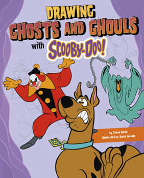 Hardcover Drawing Ghosts and Ghouls with Scooby-Doo! Book