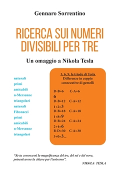 Paperback Ricerca sui numeri divisibili per tre [Italian] Book
