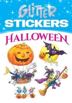 Glitter Halloween Stickers