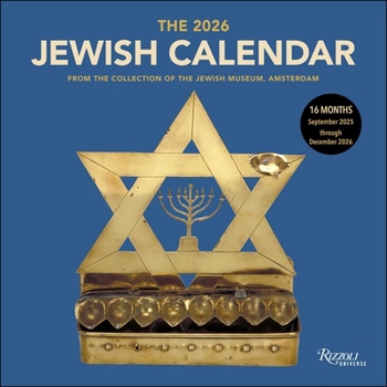 Calendar The Jewish Calendar 2025-2026 (5786) 16-Month Wall Calendar Book