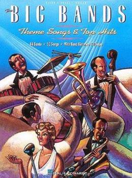 Paperback Big Bands - Themes & Top Hits Piano, Vocal and Guitar Chords Book