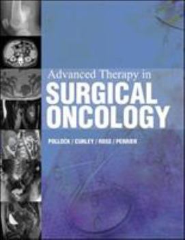 Hardcover Advanced Therapy in Surgical Oncology Book