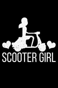 Scooter Girl: Lined A5 Notebook for Escooters