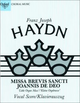 Sheet music Missa Brevis Sancti / Joannis de Deo Book