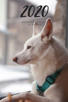 Paperback 2020 Weekly & Monthly Planner: Dog - 6X9 Size - Glossy Soft Cover - Multi-Purpose: Organizer/Calendar/Notebook/Agenda/Diary/Journal. Book