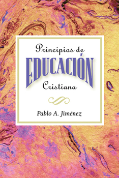 Paperback Principios de Educacion Cristiana [Spanish] Book