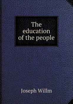 Paperback The education of the people Book