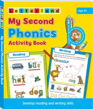 Paperback My Second Phonics Activity Book: Develop Reading and Writing Skills Book