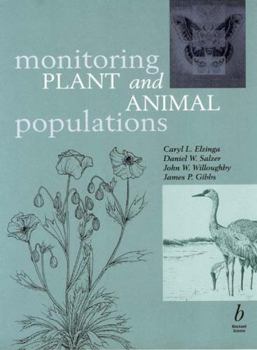 Spiral-bound Monitoring Plant and Animal Populations: A Handbook for Field Biologists Book